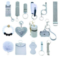 Portable Fifteen-Piece Keychain Set