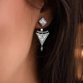 Kazakh-inspired Classic Elegant Earrings