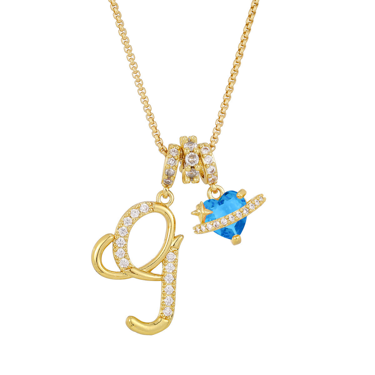 26-letter Alphabet Necklace Dainty And Luxe For Girls