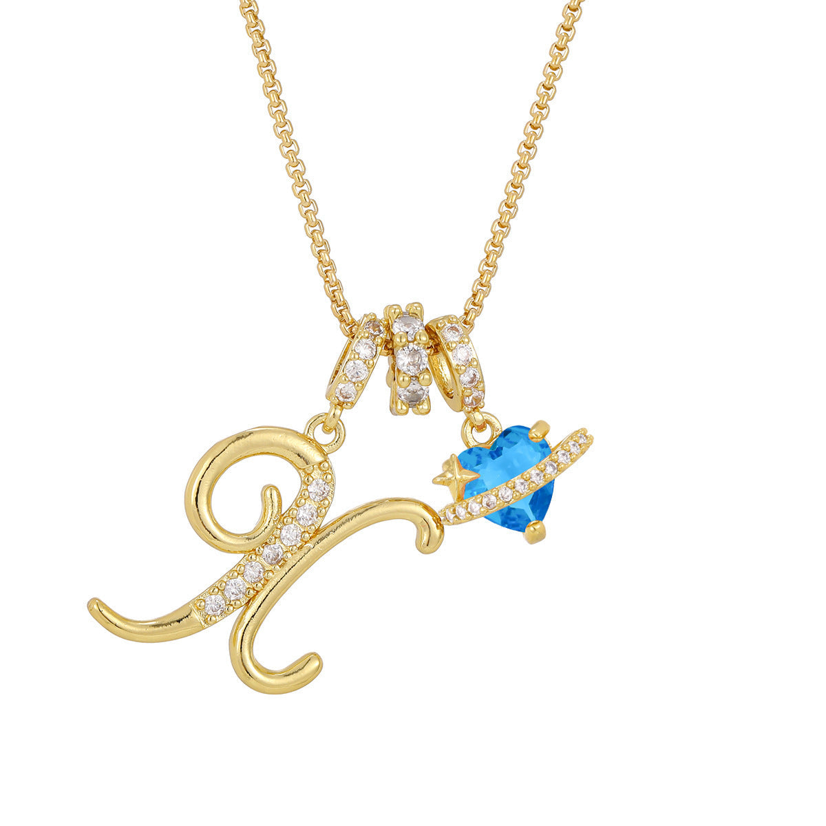 26-letter Alphabet Necklace Dainty And Luxe For Girls
