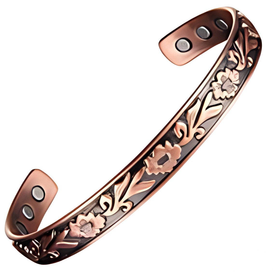 Adjustable Therapeutic Magnetic Pure Copper Bracelet