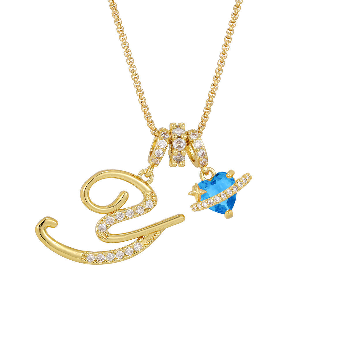26-letter Alphabet Necklace Dainty And Luxe For Girls