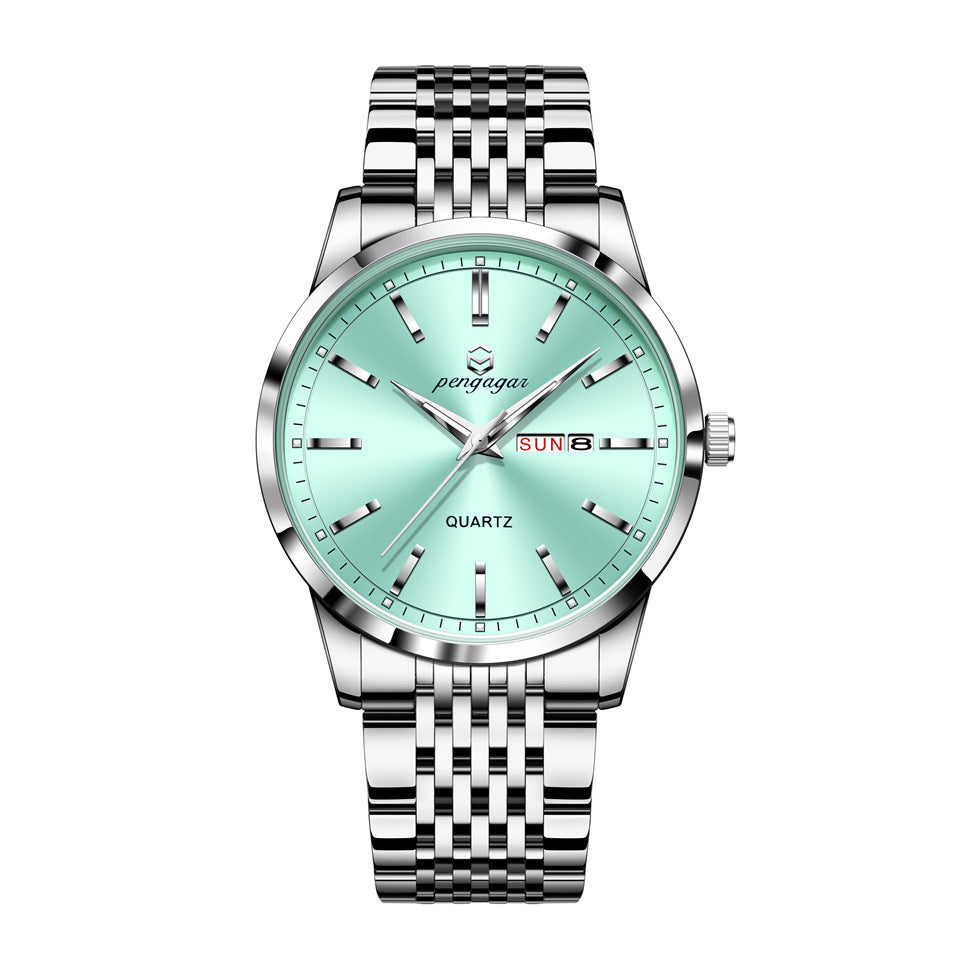 Swiss-brand Mens Watch Water-resistant Quartz Wristwatch