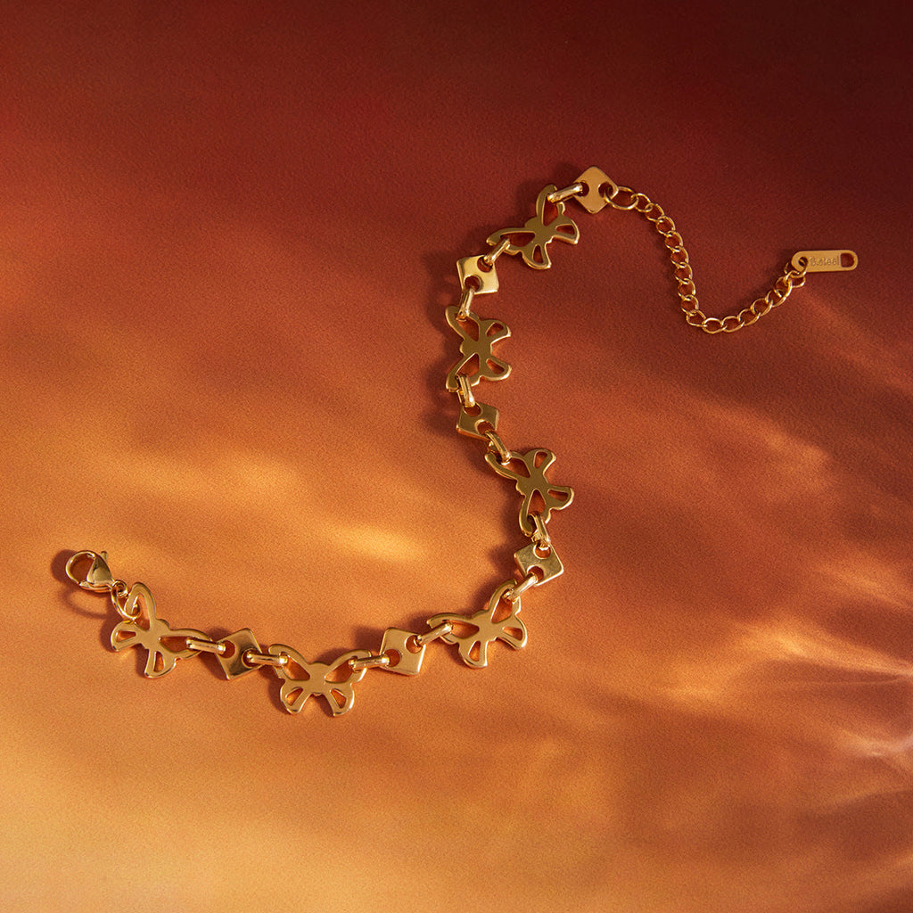 Stainless Steel Butterfly Bracelet Collection