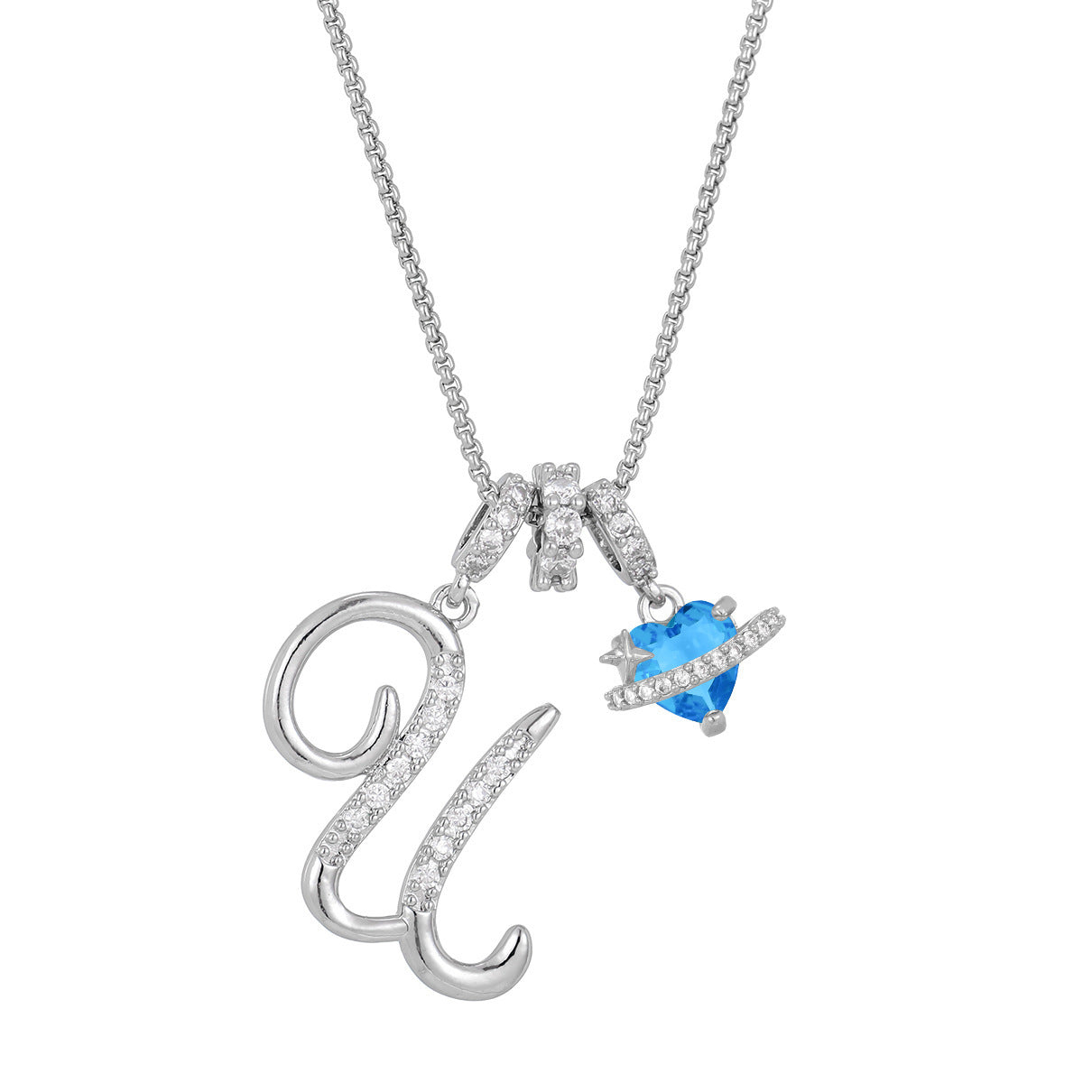 26-letter Alphabet Necklace Dainty And Luxe For Girls
