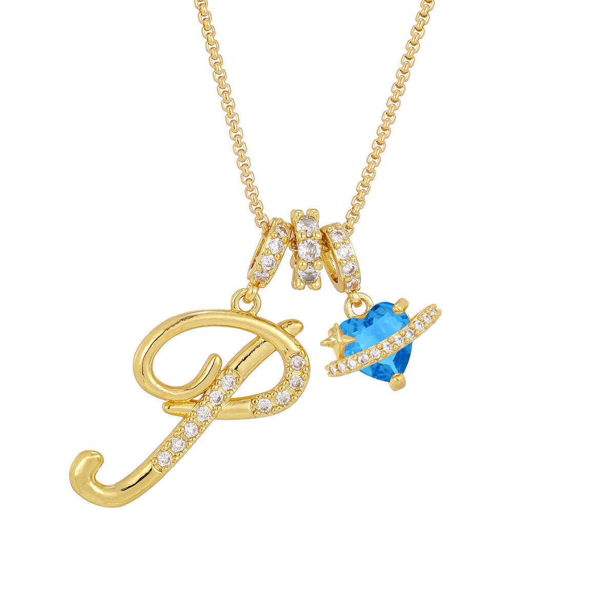 26-letter Alphabet Necklace Dainty And Luxe For Girls
