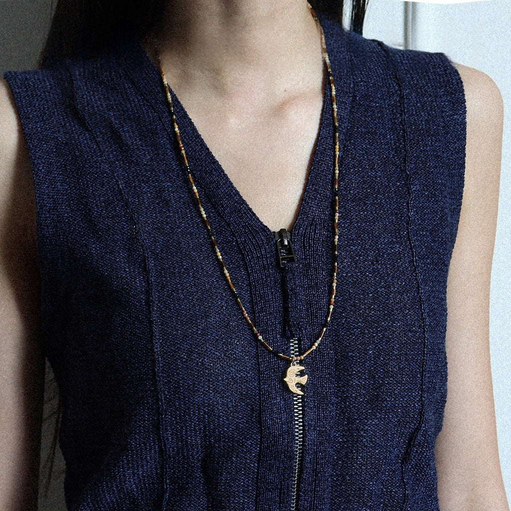 Simple And Stylish Tiger's Eye Bird Necklace For Women