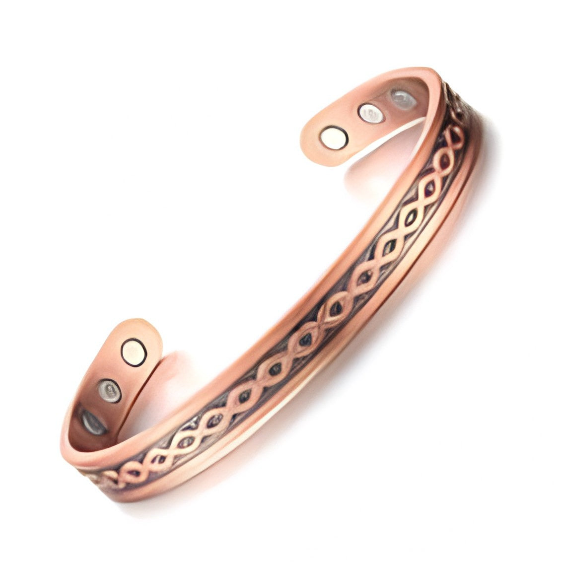 Adjustable Therapeutic Magnetic Pure Copper Bracelet