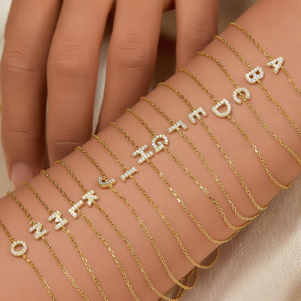 European And American-style Zircon Womens Bracelet