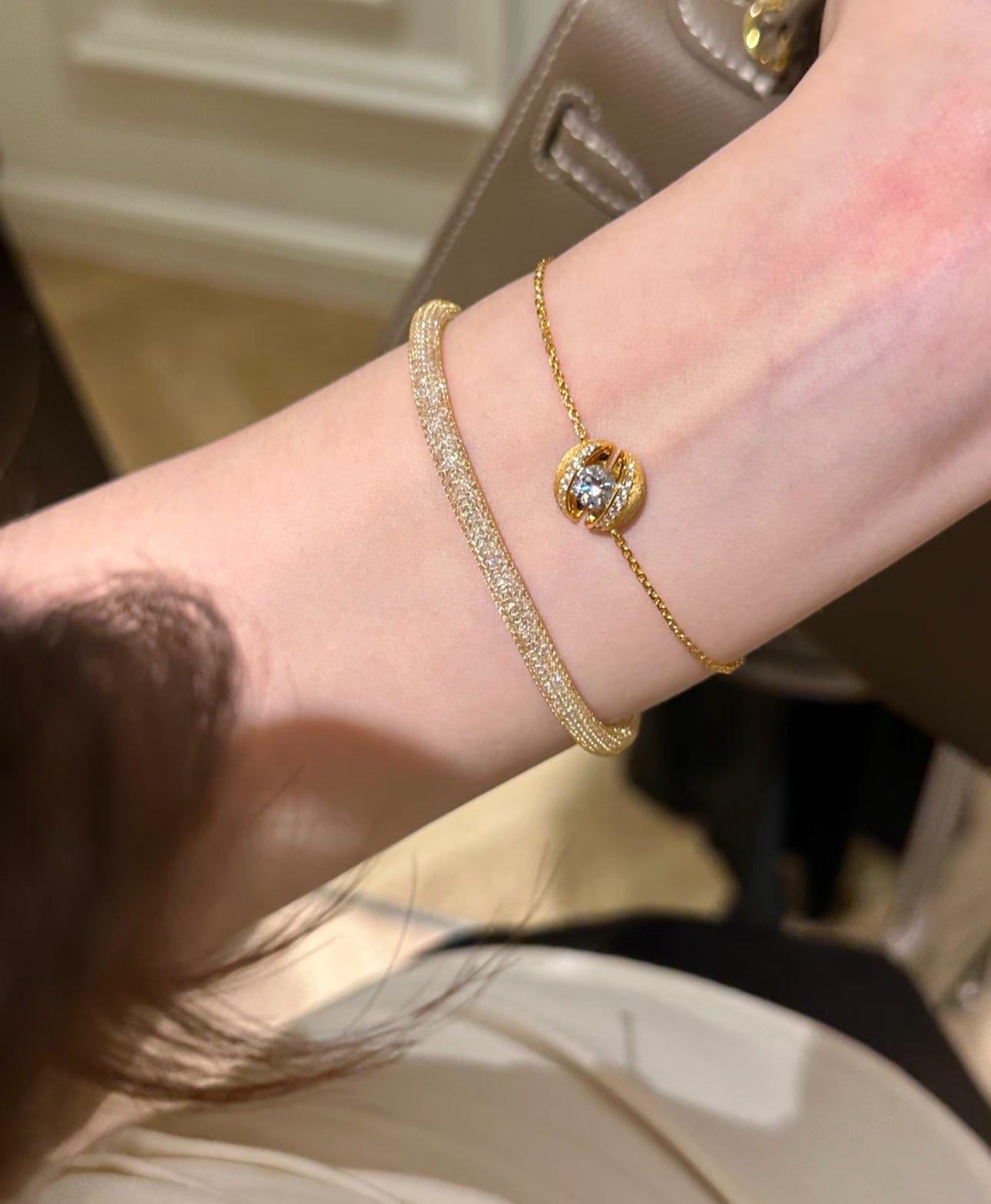 Floating Planet Niche Design Minimalist Versatile Necklace And Bracelet