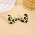 Stainless Steel Oil-dripping Women's Earrings