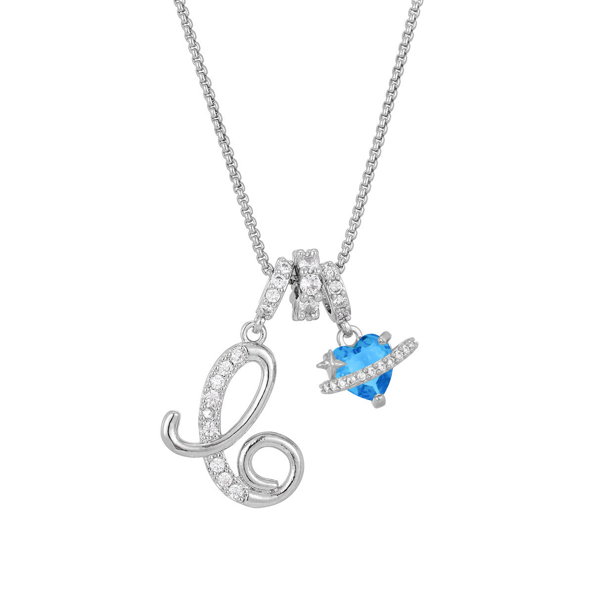 26-letter Alphabet Necklace Dainty And Luxe For Girls