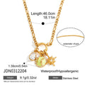 Sports Ball Enamel Necklace Collection