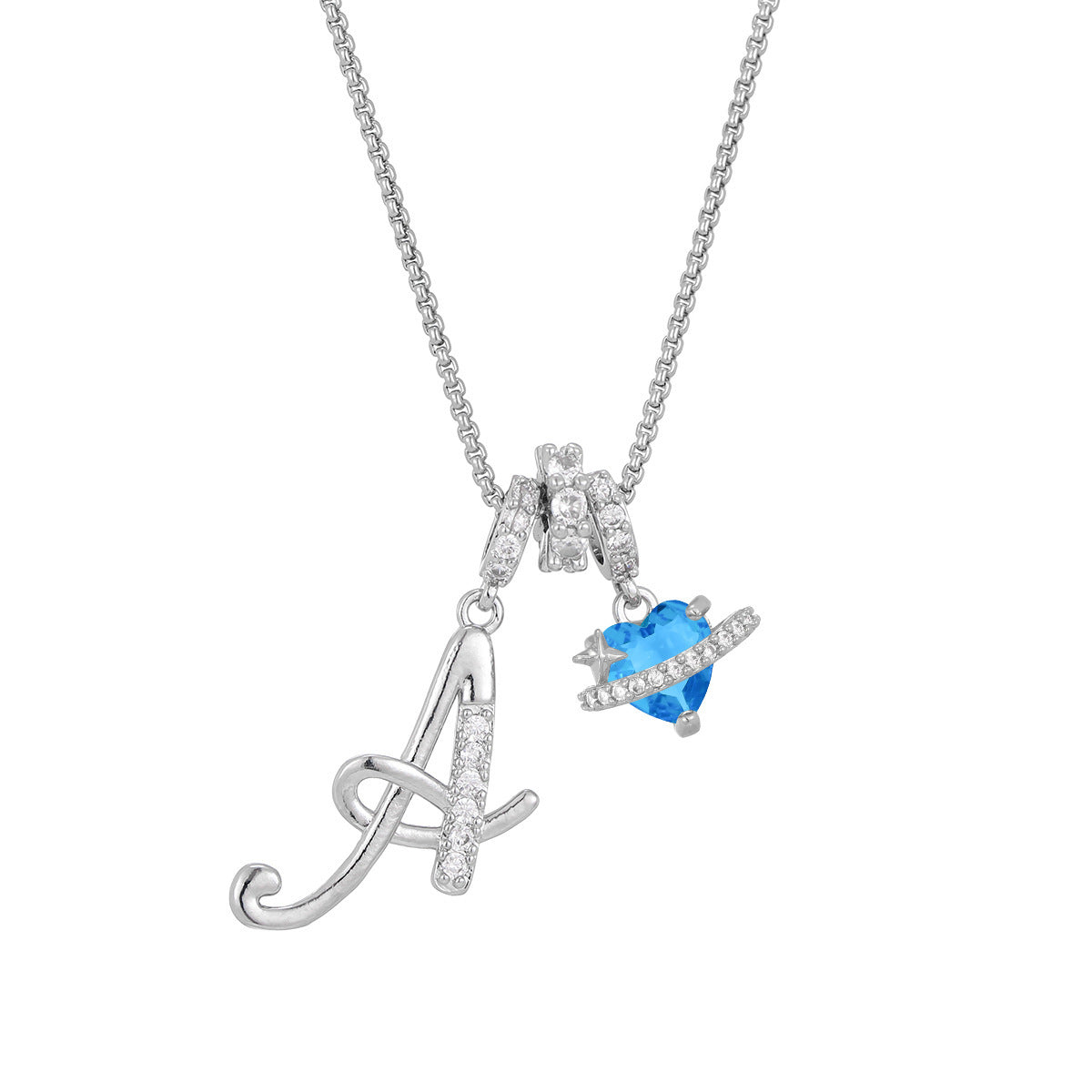 26-letter Alphabet Necklace Dainty And Luxe For Girls