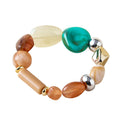 Irregular Acrylic Bead Bracelet Collection