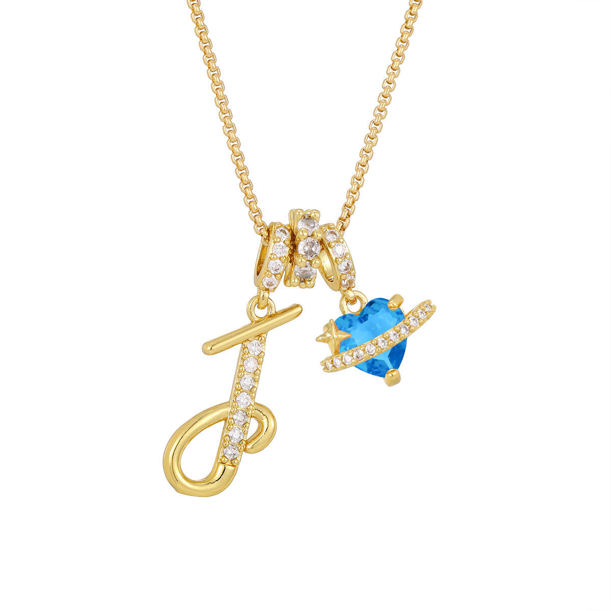 26-letter Alphabet Necklace Dainty And Luxe For Girls