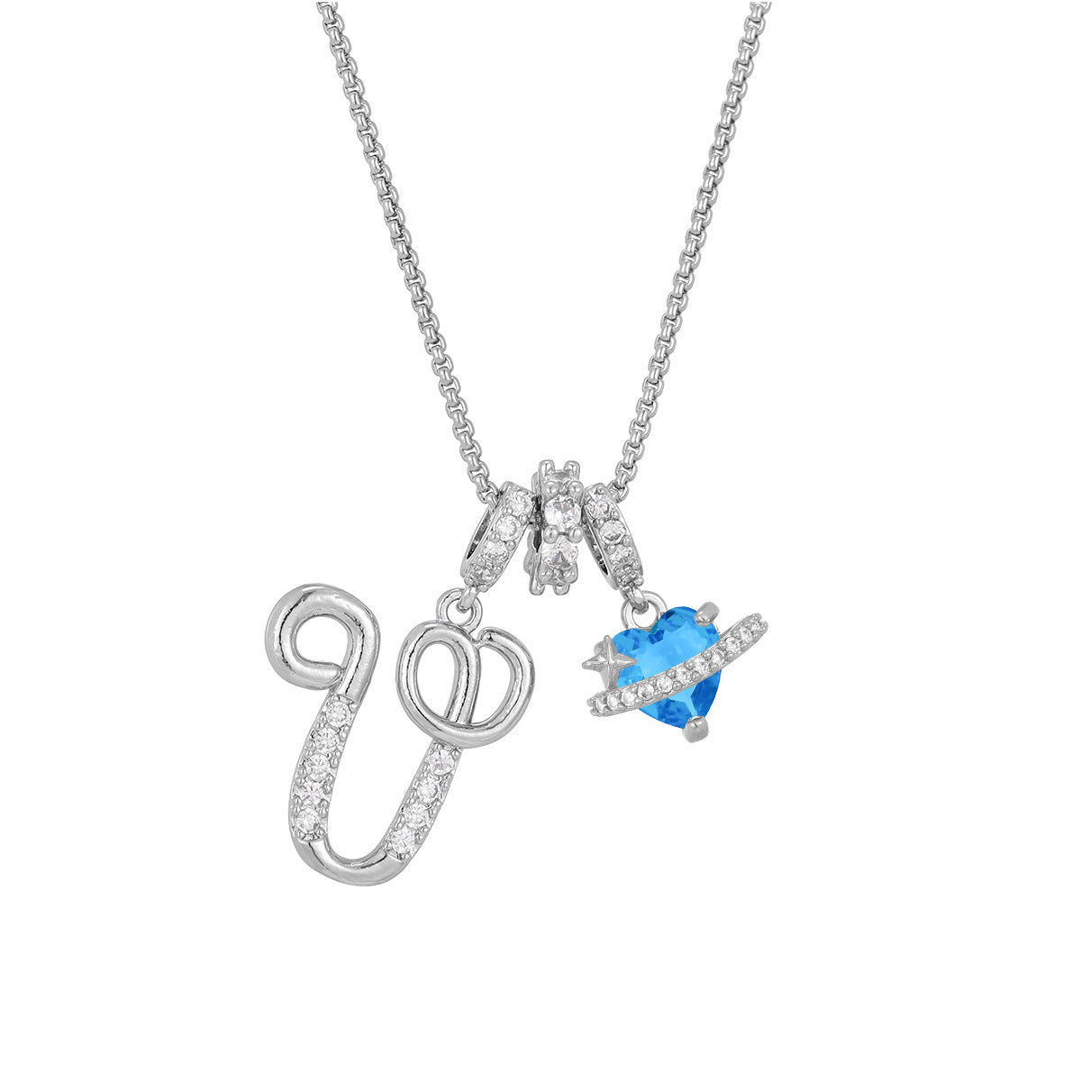 26-letter Alphabet Necklace Dainty And Luxe For Girls