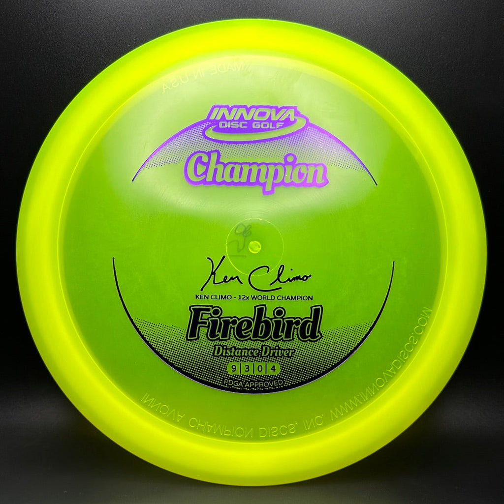 Champion Firebird - Ken Climo 12x World Champ