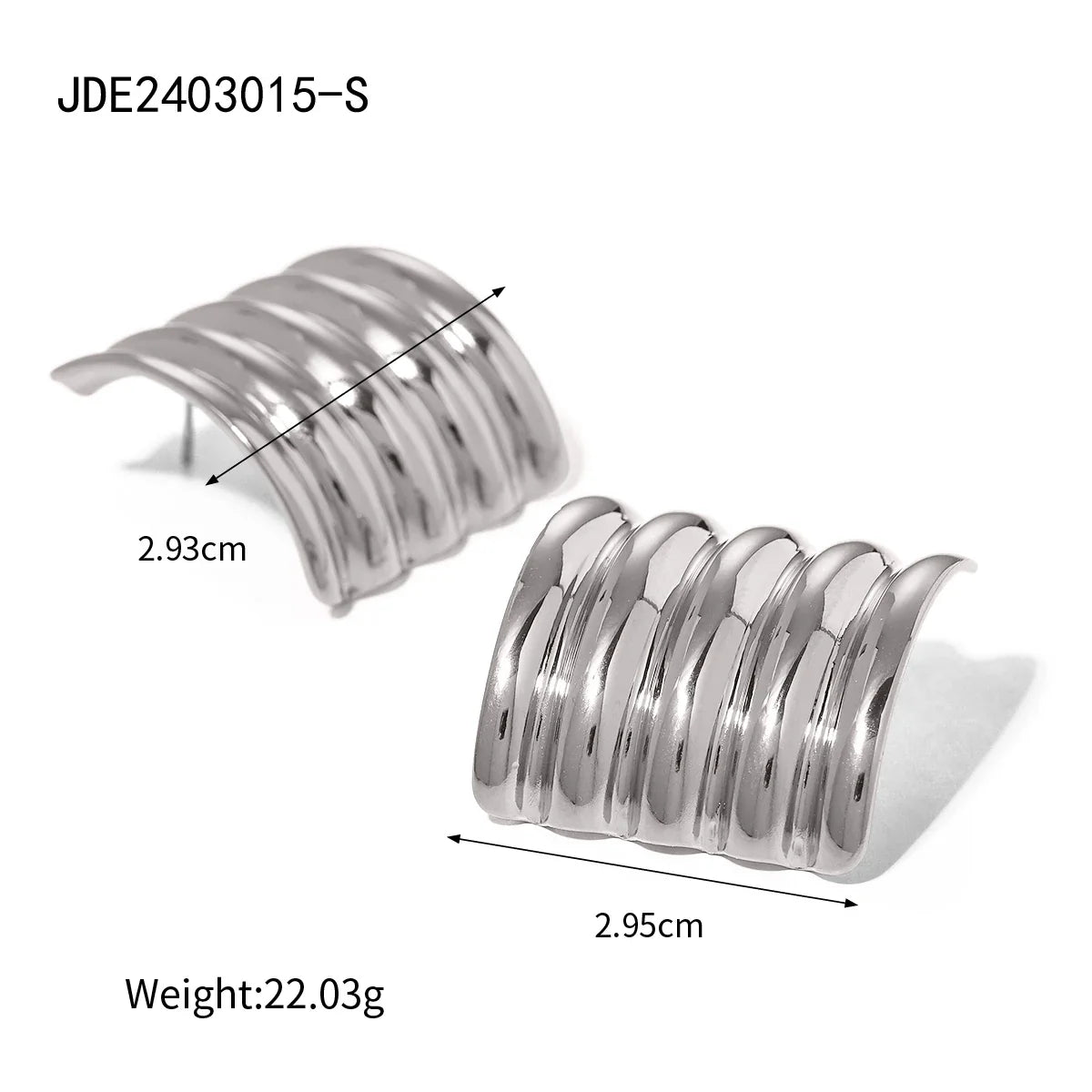 316l Stainless Steel Vintage-Inspired Waterproof Stud Earrings Personalized Charm Fashion Jewelry Accessories Bijoux Gift
