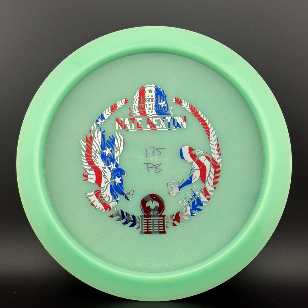 2017 Glow Champion Firebird (Penned) - Nate Sexton Bottom Stamp