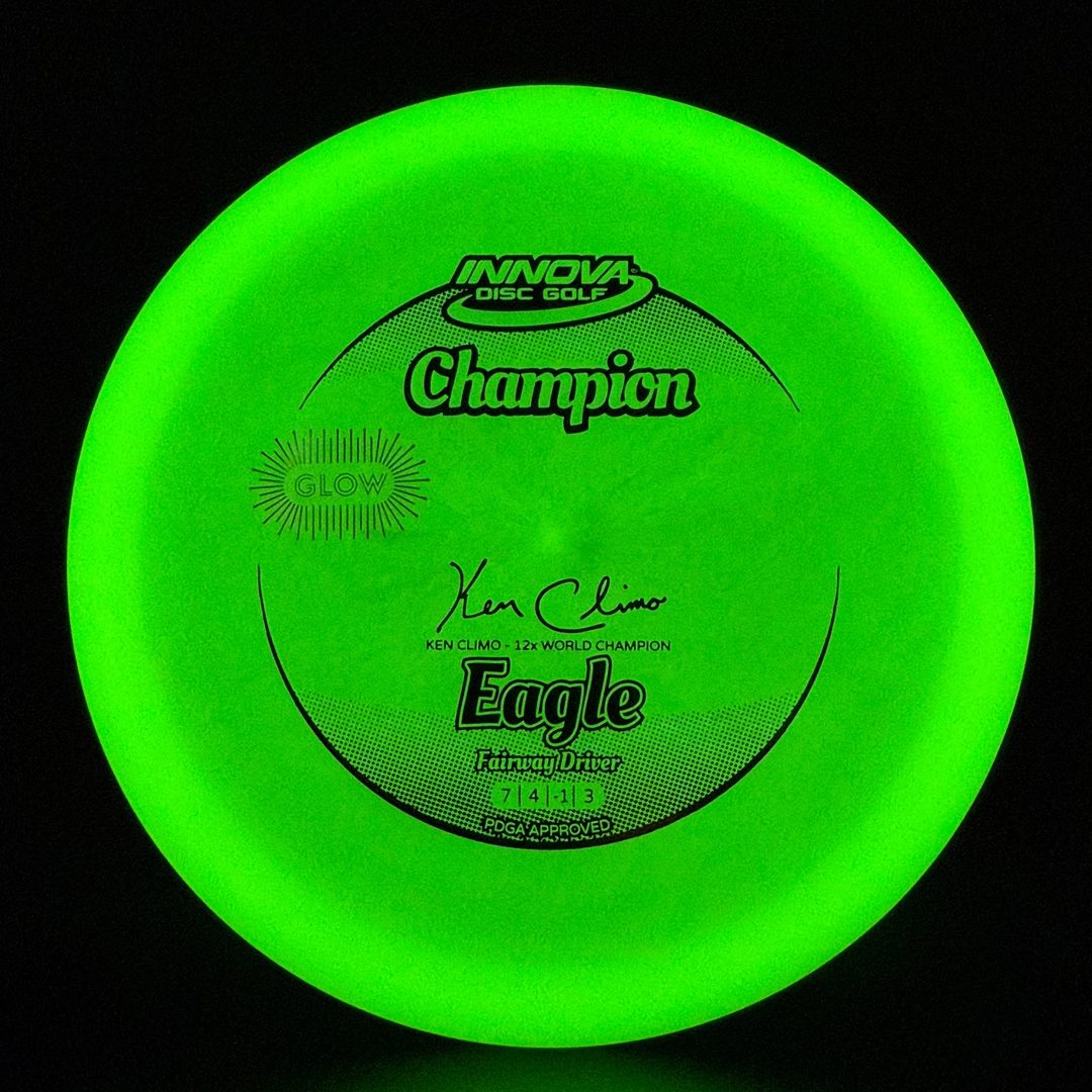 Classic Color Glow Champion Eagle - Ken Climo 12x