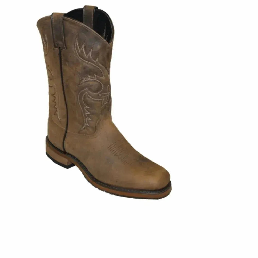 Abilene Coleman - Leather Cowboy Boots
