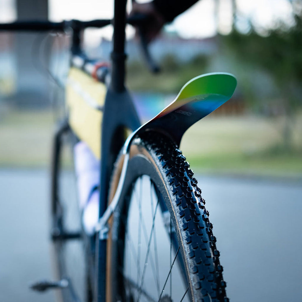 Ass Savers Win Wing Gravel Rear Mudguard w/ Grey Wishbone
