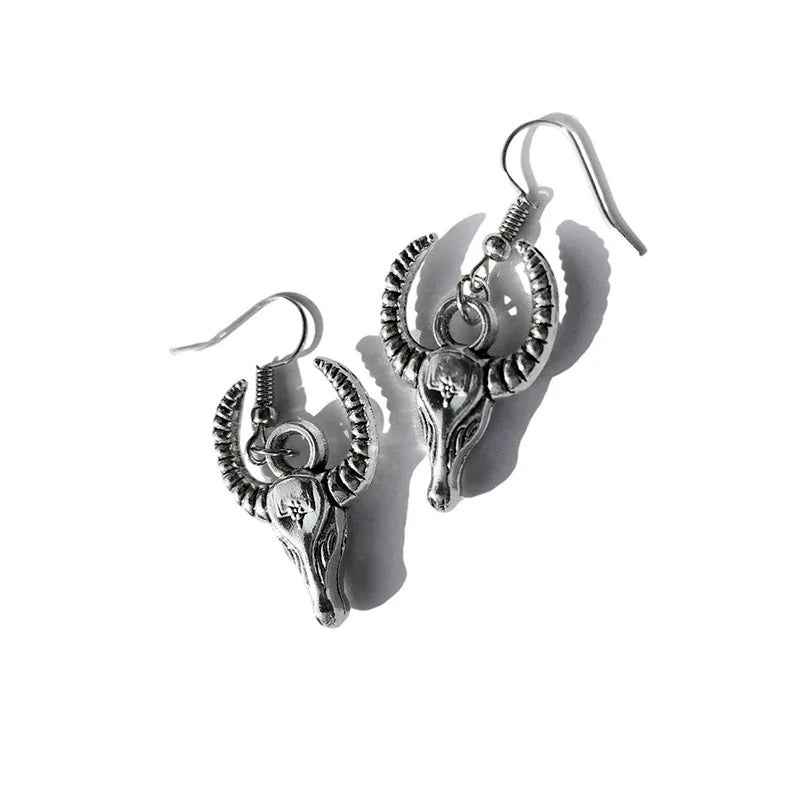 50 Style Earrings For Women Fashion Punk Drop Earrings Simple Cool Cute Jewelry Custom Handmade Girls  Snake Cross Animal