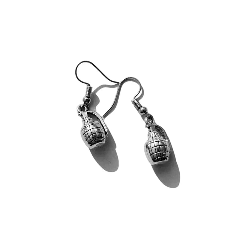 50 Style Earrings For Women Fashion Punk Drop Earrings Simple Cool Cute Jewelry Custom Handmade Girls  Snake Cross Animal