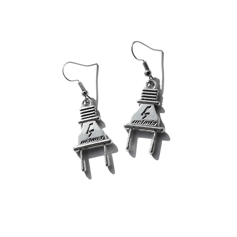 50 Style Earrings For Women Fashion Punk Drop Earrings Simple Cool Cute Jewelry Custom Handmade Girls  Snake Cross Animal