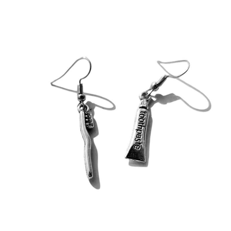 50 Style Earrings For Women Fashion Punk Drop Earrings Simple Cool Cute Jewelry Custom Handmade Girls  Snake Cross Animal