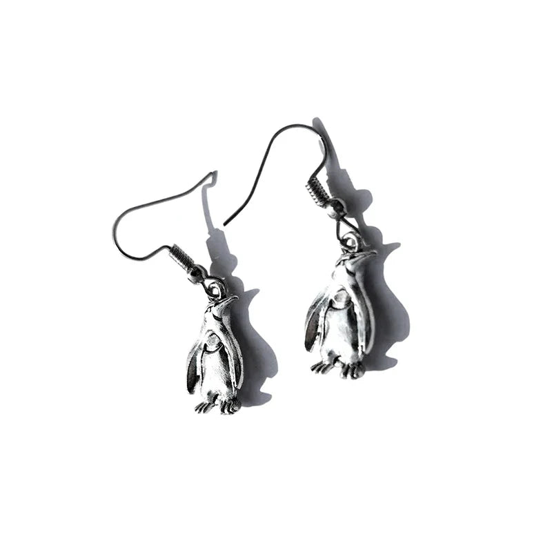 50 Style Earrings For Women Fashion Punk Drop Earrings Simple Cool Cute Jewelry Custom Handmade Girls  Snake Cross Animal