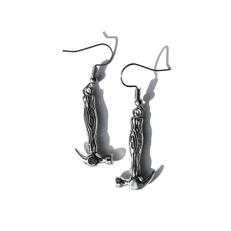 50 Style Earrings For Women Fashion Punk Drop Earrings Simple Cool Cute Jewelry Custom Handmade Girls  Snake Cross Animal