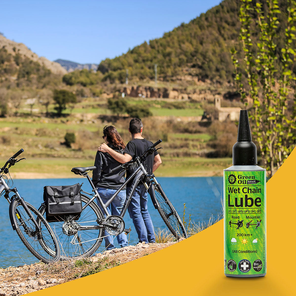 Green Oil - Wet Chain Lube - 100 ml