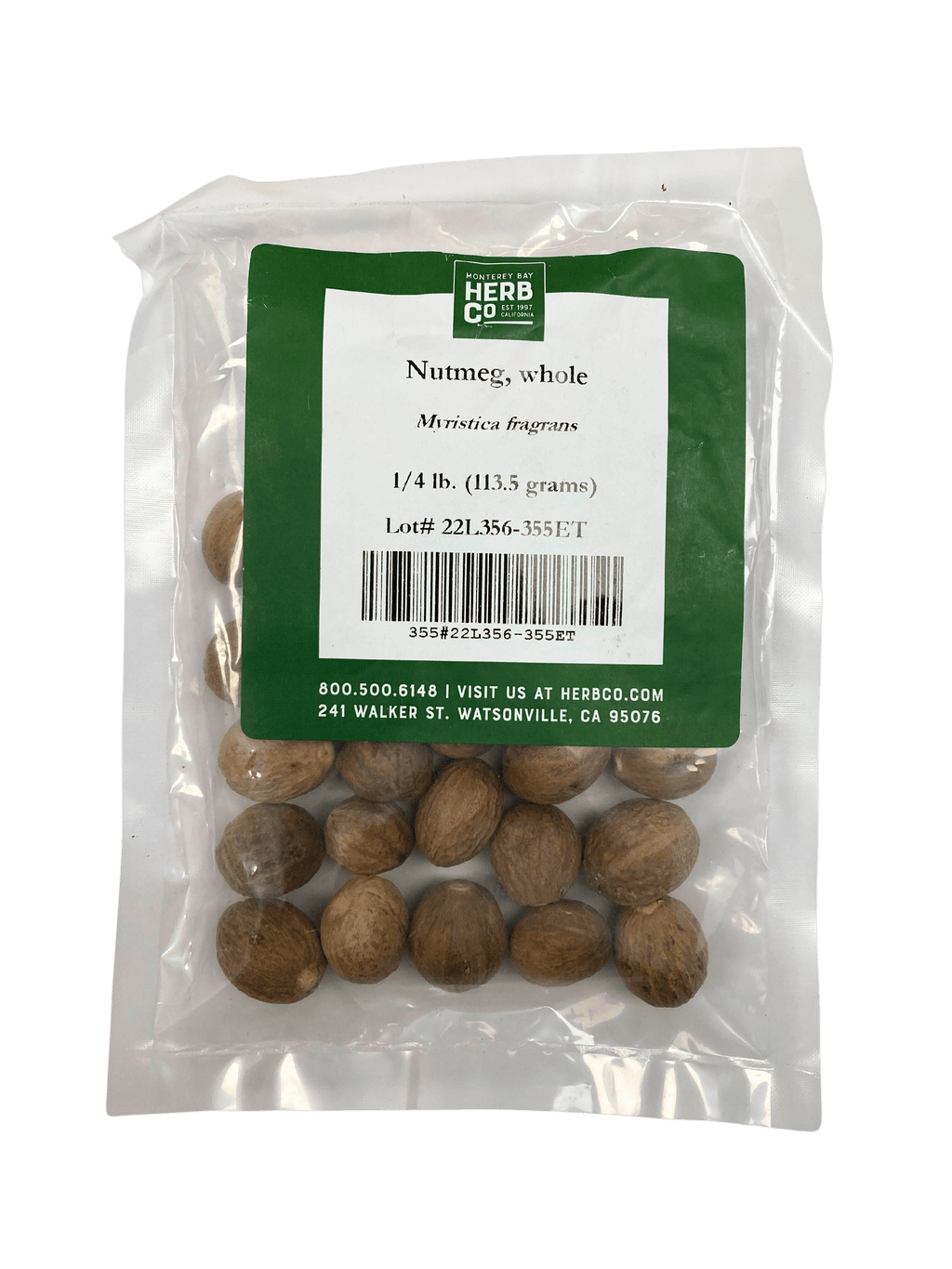 Nutmeg, Whole