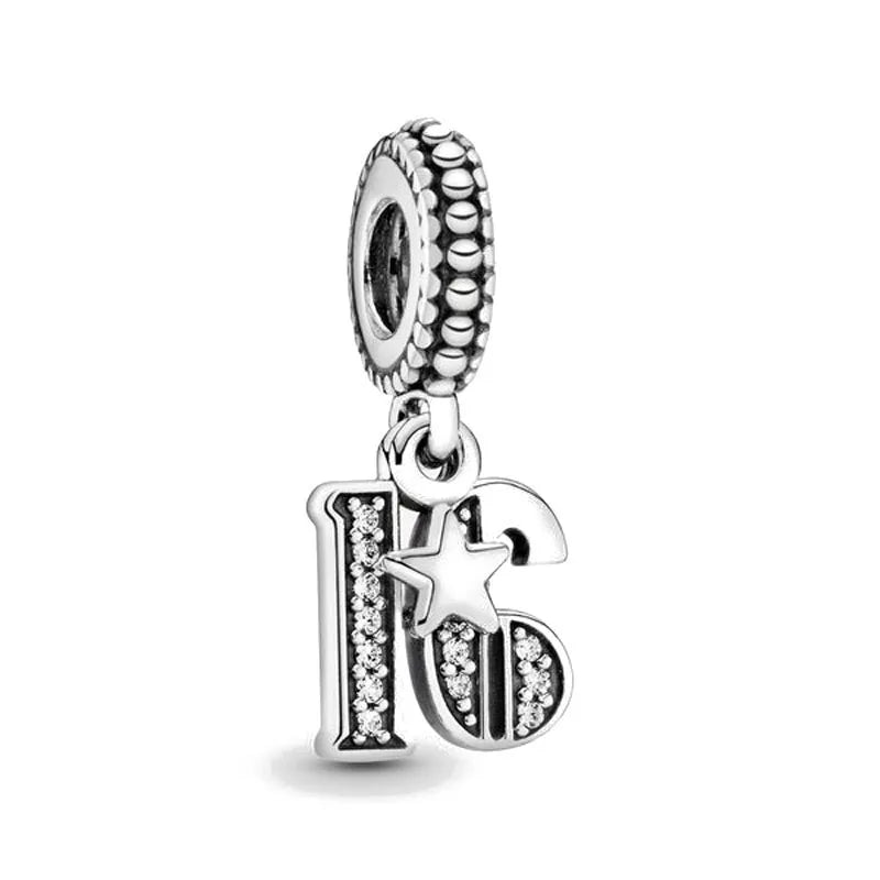 All Hot Selling Item Original 925 Sterling Silver Ocean Charms Sea Star Birthday Pendant Beads For Necklaces DIY Bracelet