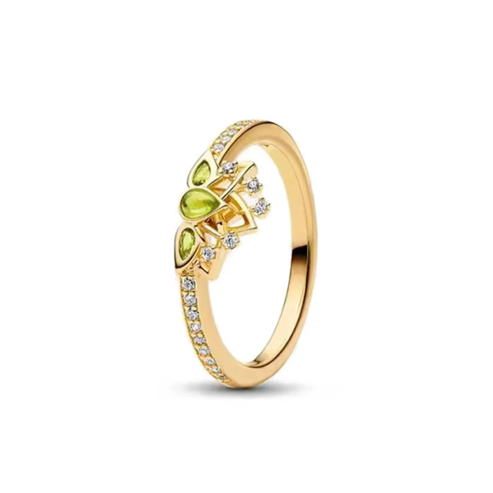 925 Silver Ring New Hot Selling Gold Color Rings Suitable For Any Occasion Bracelet Necklace Matching DIY Birthday Gift