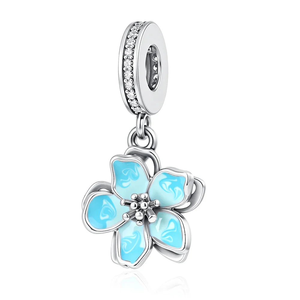 All Hot Selling Item Original 925 Sterling Silver Ocean Charms Sea Star Birthday Pendant Beads For Necklaces DIY Bracelet