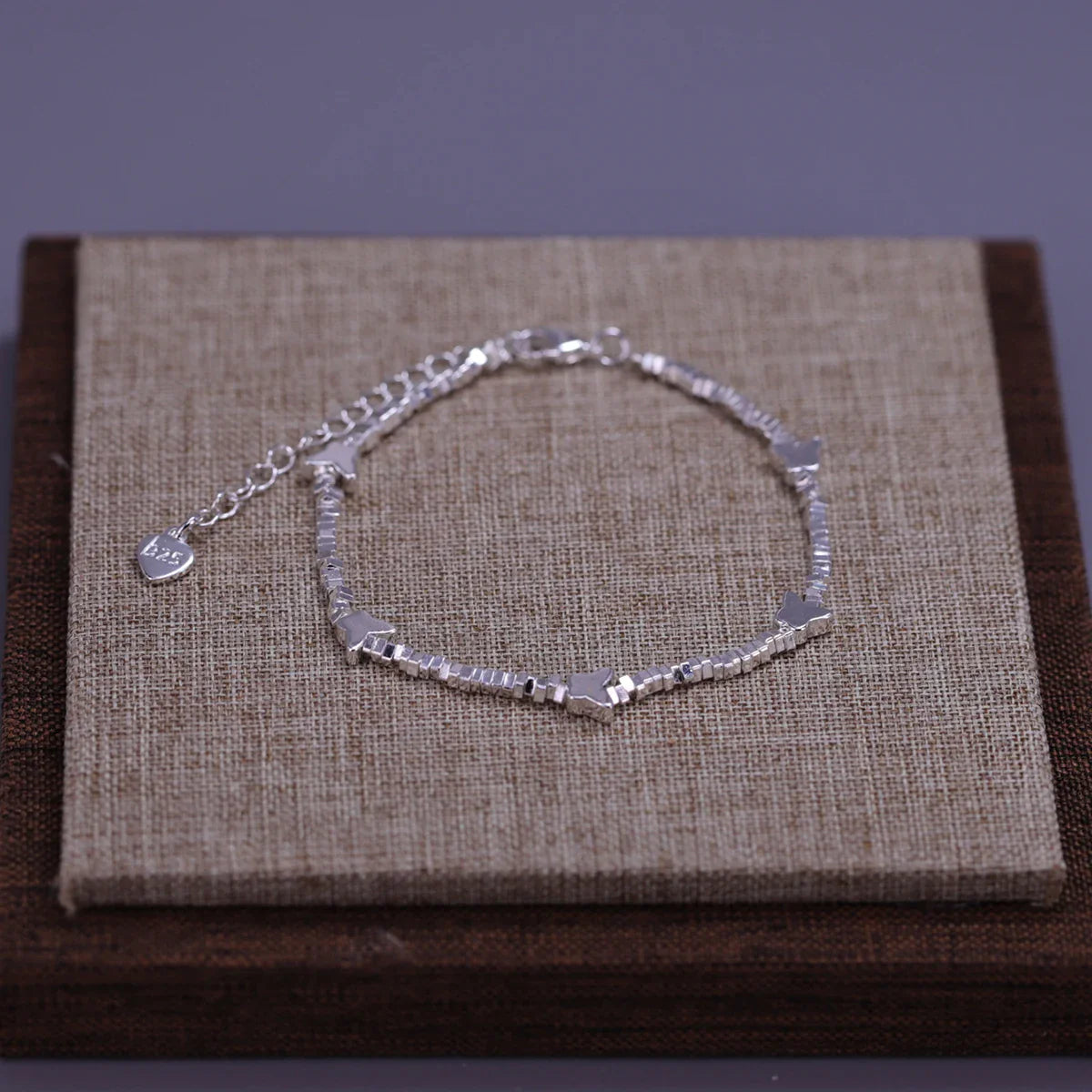 925 Sterling Silver Star Bead Bracelet For Women Fragmented Silver Sweet Romantic Versatile Trend Jewelry Gifts Dropshipping
