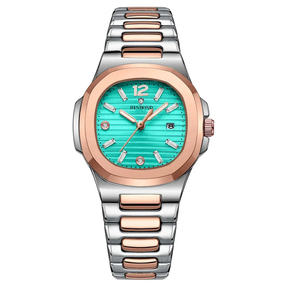 31mm New Digital Fashion Quartz Wristwatches Ladies Watches For Woman Luxury Small Gold Diamond Watch Women Clock Reloj Muje