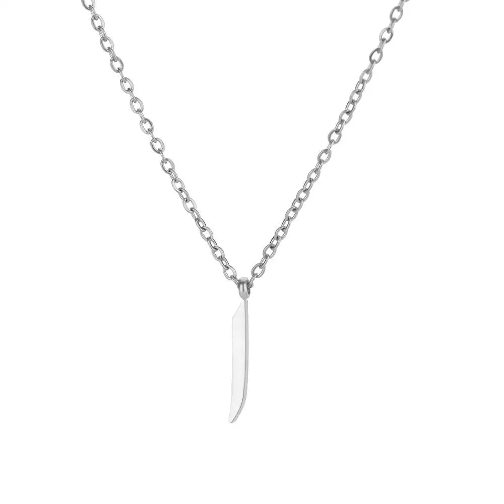 Arabic Letter Name Pendant Necklace For Women Stainless Steel Inital Chain Choker Collar Necklace 2024 Wedding Jewelry bijoux