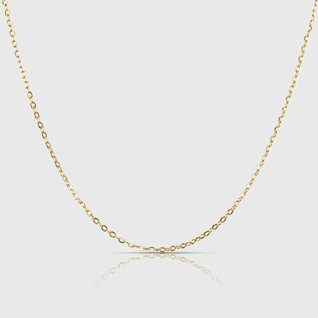 Stainless Steel Polaris Necklace - 18K Gold Plated Round Starry Sky Design, North Star Charm for DIY Jewelry