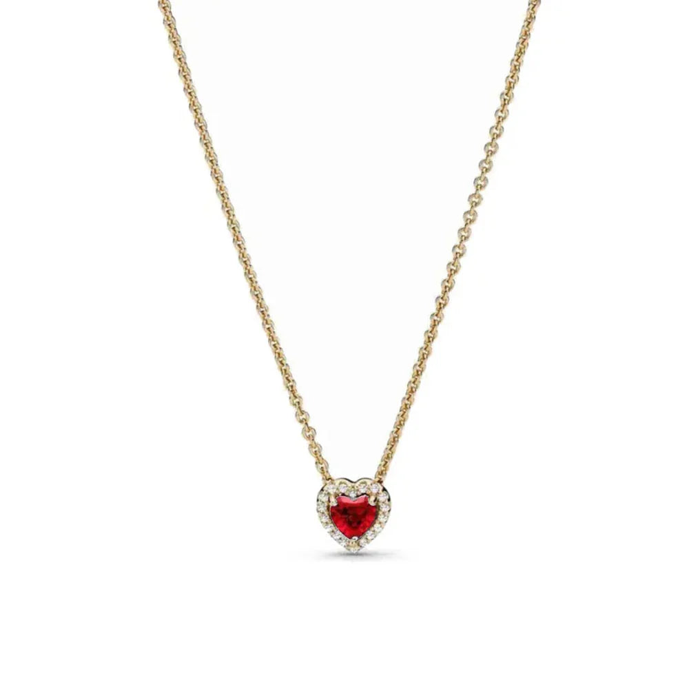 925 Sterling Silver Heart Bow Necklace Fit Christmas Jewelry For Women DIY  Making Party Wedding Gift
