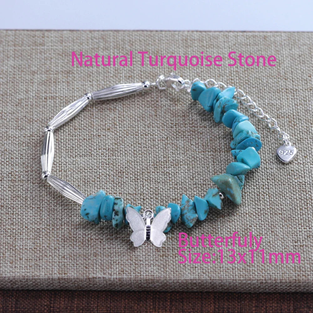 925 Sterling Silver Star Bead Bracelet For Women Fragmented Silver Sweet Romantic Versatile Trend Jewelry Gifts Dropshipping