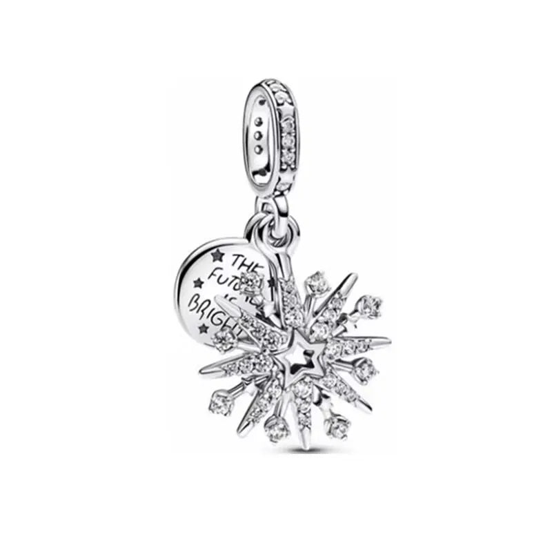 All Hot Selling Item Original 925 Sterling Silver Ocean Charms Sea Star Birthday Pendant Beads For Necklaces DIY Bracelet