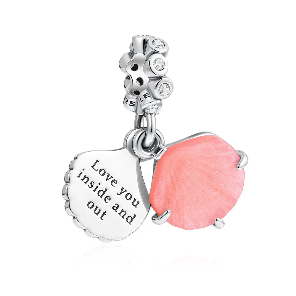 All Hot Selling Item Original 925 Sterling Silver Ocean Charms Sea Star Birthday Pendant Beads For Necklaces DIY Bracelet