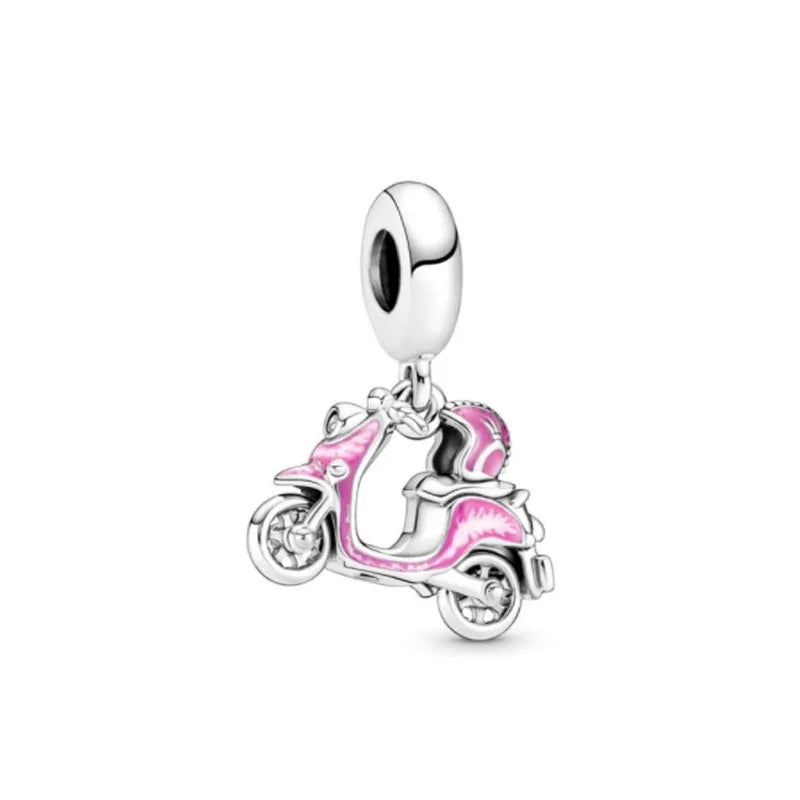 All Hot Selling Item Original 925 Sterling Silver Ocean Charms Sea Star Birthday Pendant Beads For Necklaces DIY Bracelet
