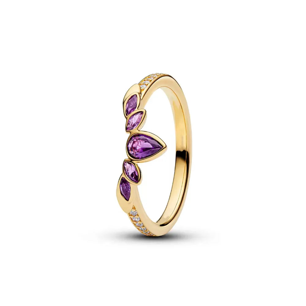 925 Silver Ring New Hot Selling Gold Color Rings Suitable For Any Occasion Bracelet Necklace Matching DIY Birthday Gift