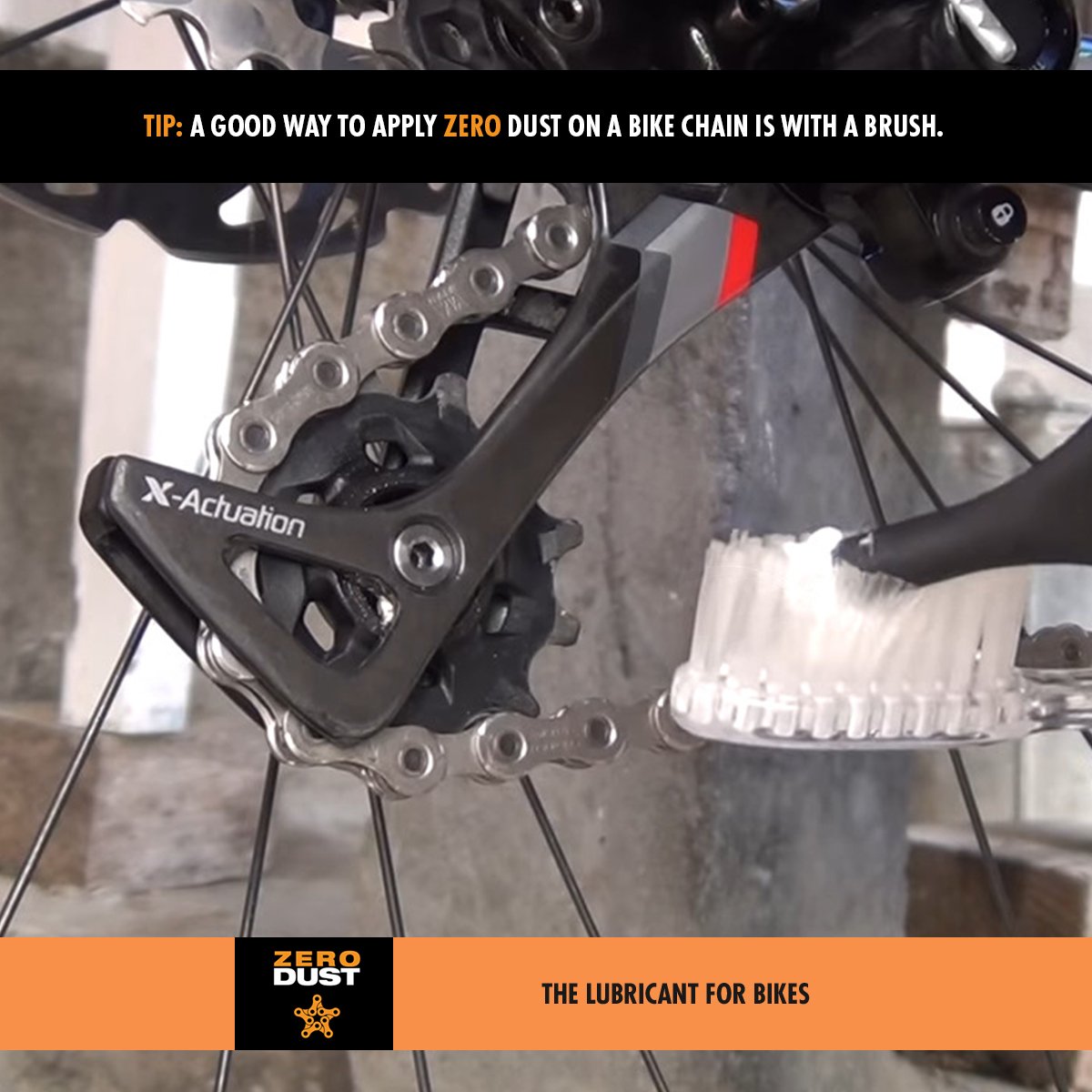 ZeroDust Chain Lube (180 ml - dosage for workshop or competition)
