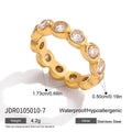 Rhinestone Hand Chain and Ring Bracelet Set